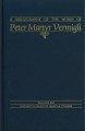 A Bibliography of the Works of Peter Martyr Vermigli