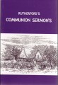 Rutherford's Communion Sermons