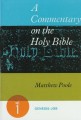 Commentary on the Holy Bible, 3 volumes