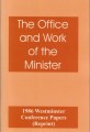 1986 - The Office and Work of the Minister